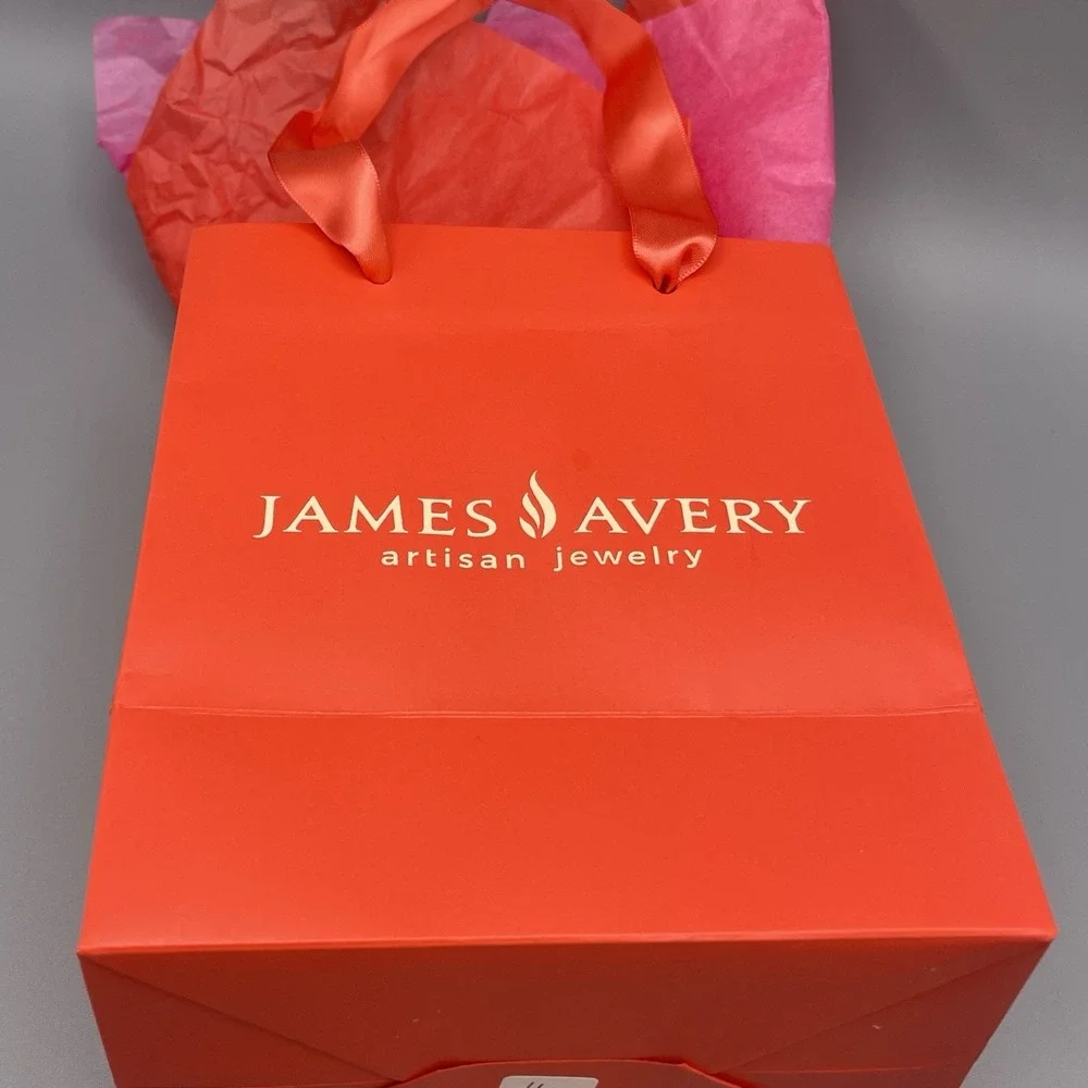 James Avery Jewelry Presentation Gift Bag‎ Tissue Charm Christmas Mother's Day